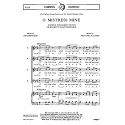 Kirby O Mistress Mine Satb