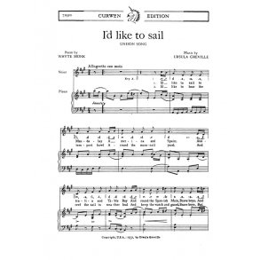 Greville, U I'd Like To Sail Unison/Piano