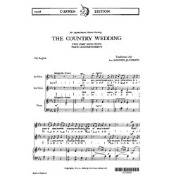Jacobson, M The Country Wedding 2pt/Piano