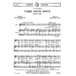 Shaw, G Laugh And Be Merry Unison/Piano