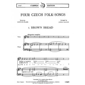 Easson, J Four Czech Folk-songs Unison
