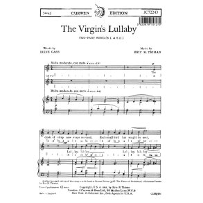 Thiman, E The Virgin's Lullaby 2pt/Piano