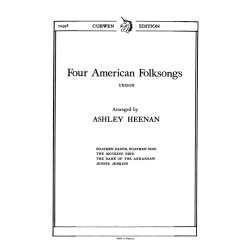 Heenan, A Four American Folksongs Unison/Piano