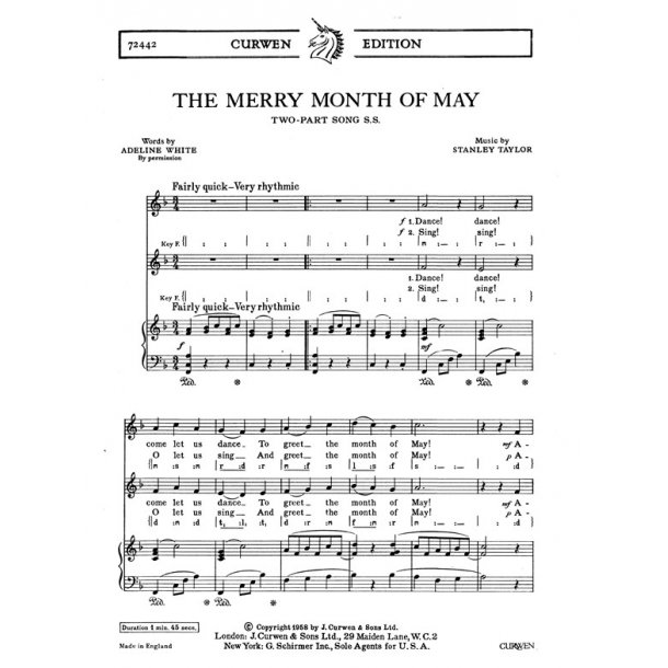 Taylor Merry Month Of May Ss 2pt