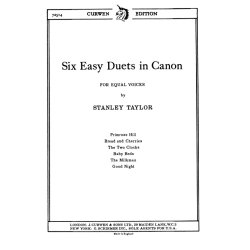 Taylor 6 Easy Duets In Canon V/S