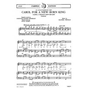 Thomas Carol New Born King Unison
