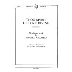 Chapman, E Thou Spirit Of Love Divine Unison/Piano