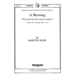 Shaw A Blessing Satb