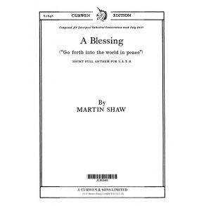 Shaw A Blessing Satb