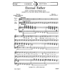 Holst, G Eternal Father Soprano Solo/Satb/Organ