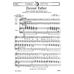 Holst, G Eternal Father Soprano Solo/Satb/Organ