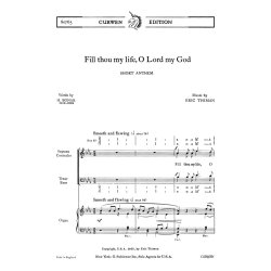 Thiman Fill Thou My Life, O Lord My God Satb