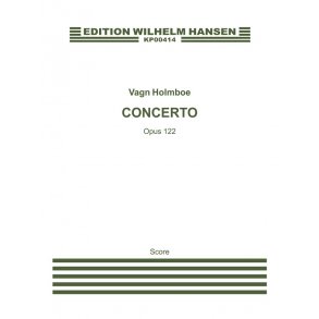 Holmboe: Concerto OP.122 Recorder and Orchestra (Full Score)