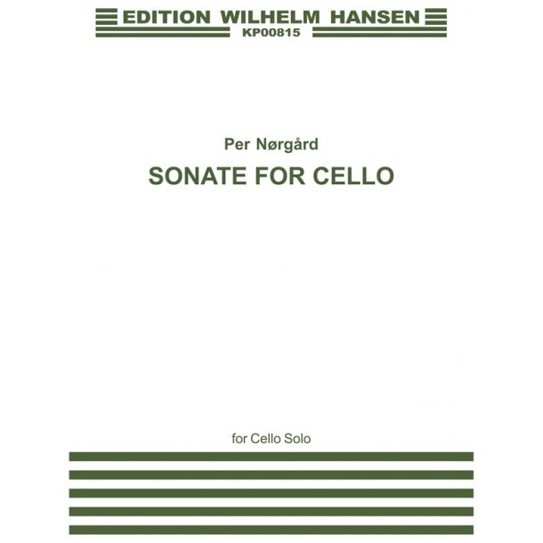 Sonate For Cello-solo, Kopi
