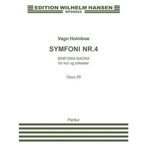 Holmboe Symphony No 4 Op 29 F/Sc