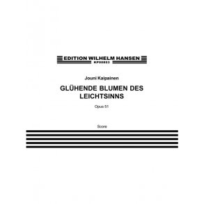 Gluhende Blumen Op. 51a- Part.