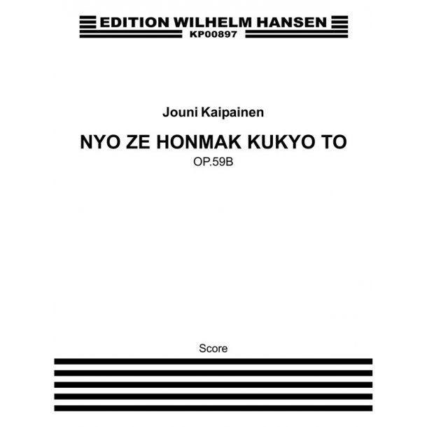 Nyo Ze Honmak Kukyo Op. 59b