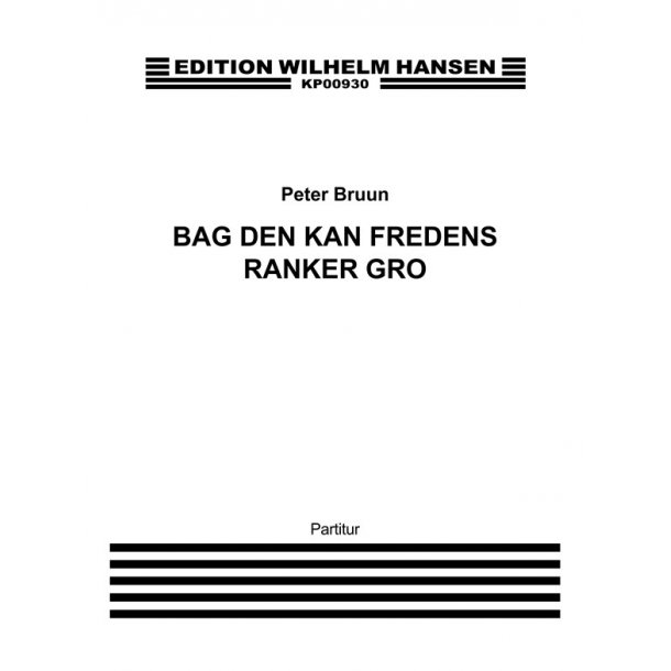 Bag Den Kan Fredens Ranker Gro