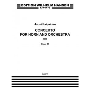 Kaipainen, J Horn Concerto Fs
