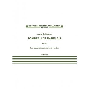 Tombeau De Rabelais - Partitur