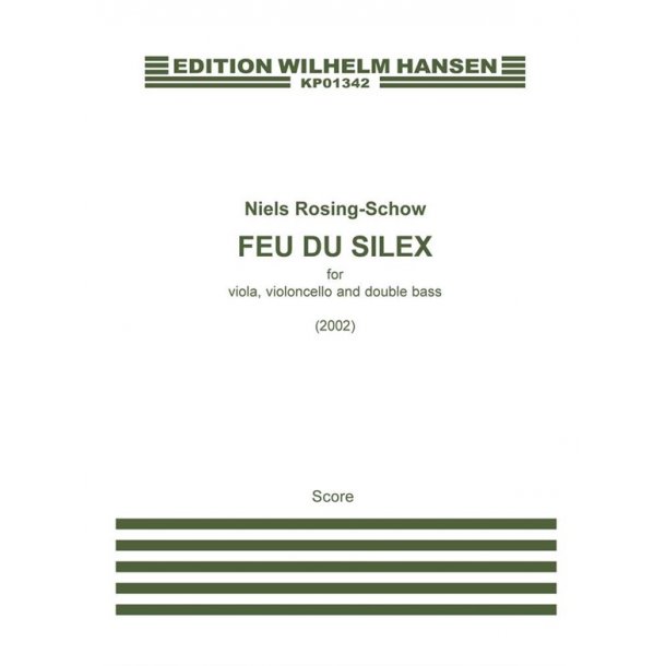 Feu Du Silex - Partitur