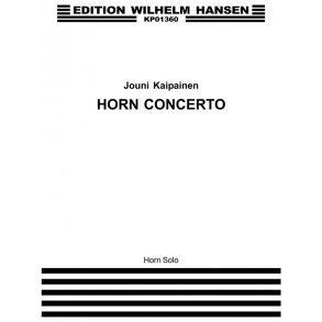 Kaipainen, J Horn Concerto Sol Hn Pt