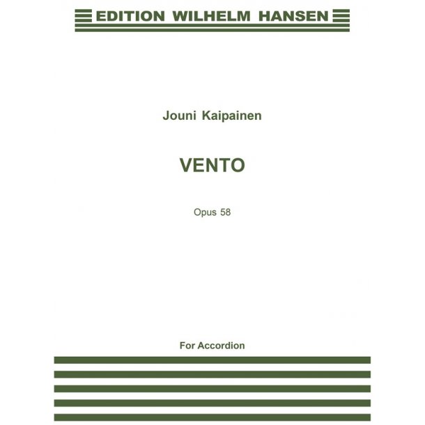 Kaipainen, J Vento Op 58 Accordion