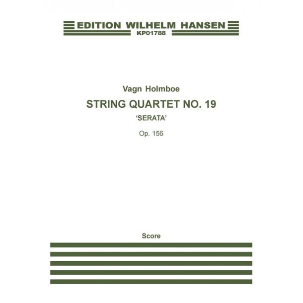 STRYGEKVARTET NR.19 OP.156