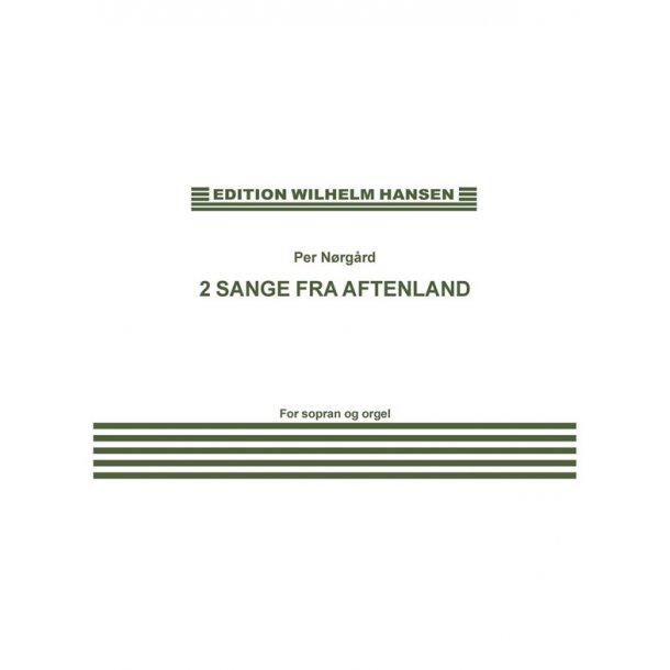 2 SANGE FRA AFTENLAND