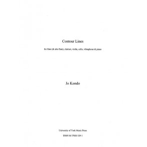 Jo Kondo: Contour Lines - Score