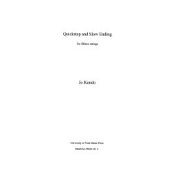 Jo Kondo: Quickstep And Slow Ending