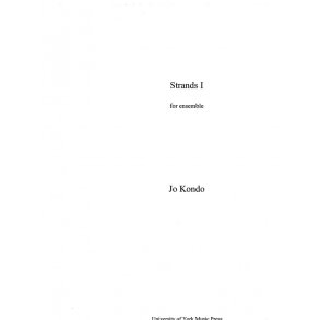 Jo Kondo: Strands I (Score)