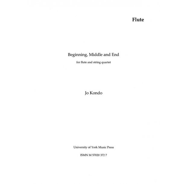 Jo Kondo: Beginning, Middle And End (Parts)