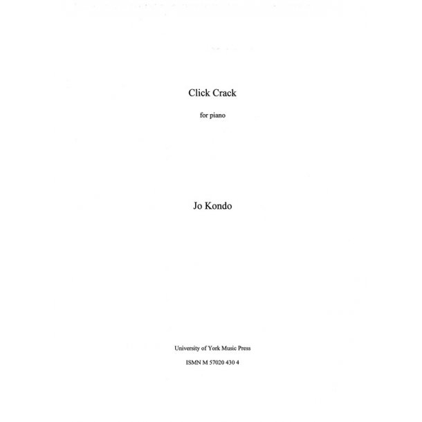 Jo Kondo: Click Crack