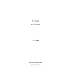 Jo Kondo: Nocturnal (Score)
