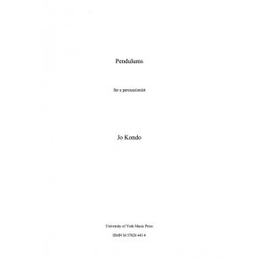 Jo Kondo: Pendulums