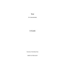 Jo Kondo: Wait (Parts)