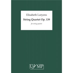 Elisabeth Lutyens: String Quartet Op.139 (Score)