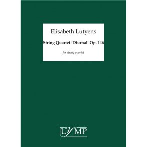 Elisabeth Lutyens: String Quartet 'Diurnal' Op.146 (Score)