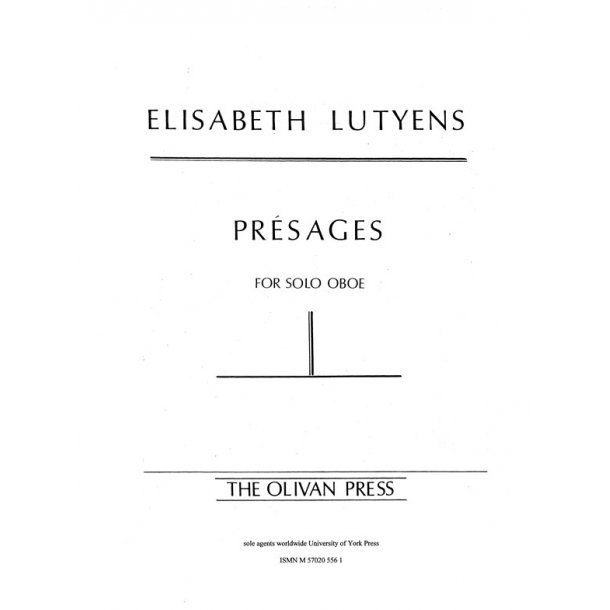 Elisabeth Lutyens: Pr&eacute;sages Op.53