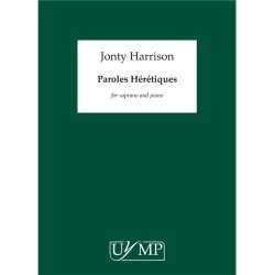 Jonty Harrison: Paroles Hrtiques