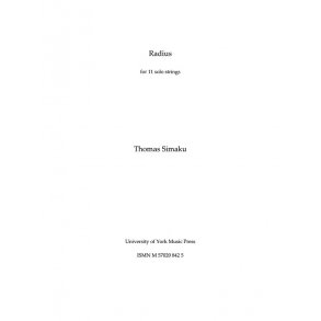 Thomas Simaku: Radius