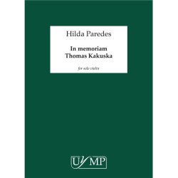 Hilda Paredes: In Memoriam Thomas Kakuska