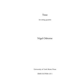 Nigel Osborne: Tiree (Score)
