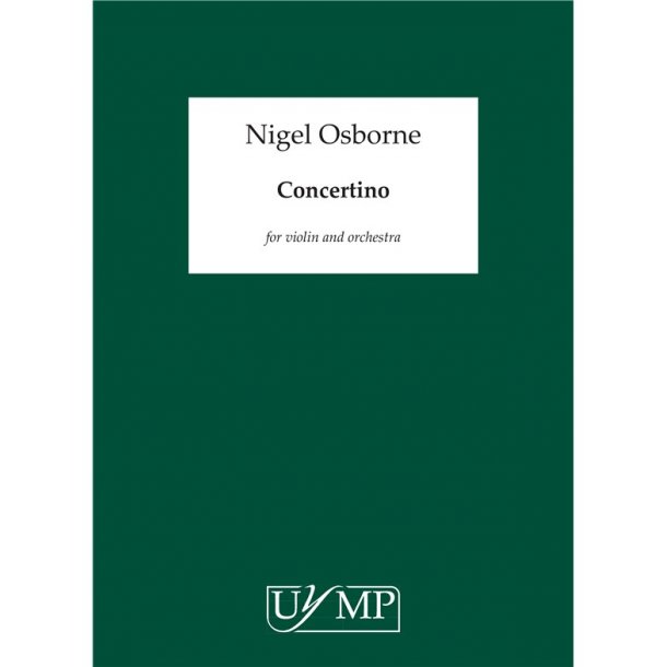 Nigel Osborne: Concertino for Violin and Orchestra