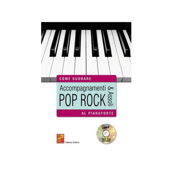 Federico Dattino: Accompagnamenti & Assoli Pop Rock Al Pianoforte (Libro/DVD)
