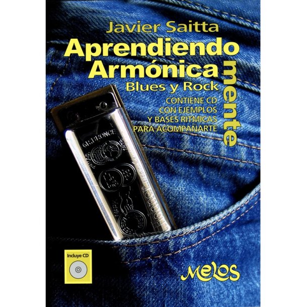 Saitta Aprendiendo Armonica Bk/Cd