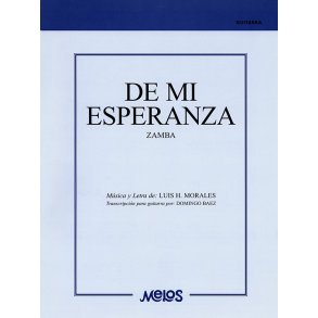 Morales De Mi Esperanza (Baez) Gtr