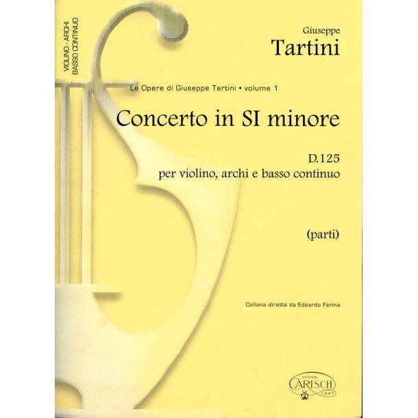 Tartini Volume 01 Conc Bmin D125 Pts