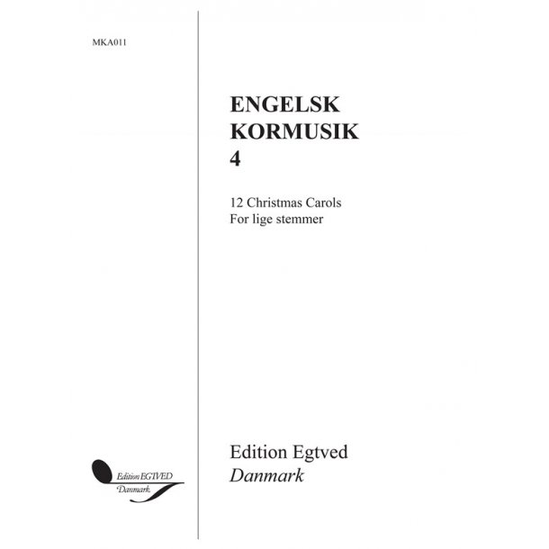 ENGELSK KORMUSIK 4 SSAA